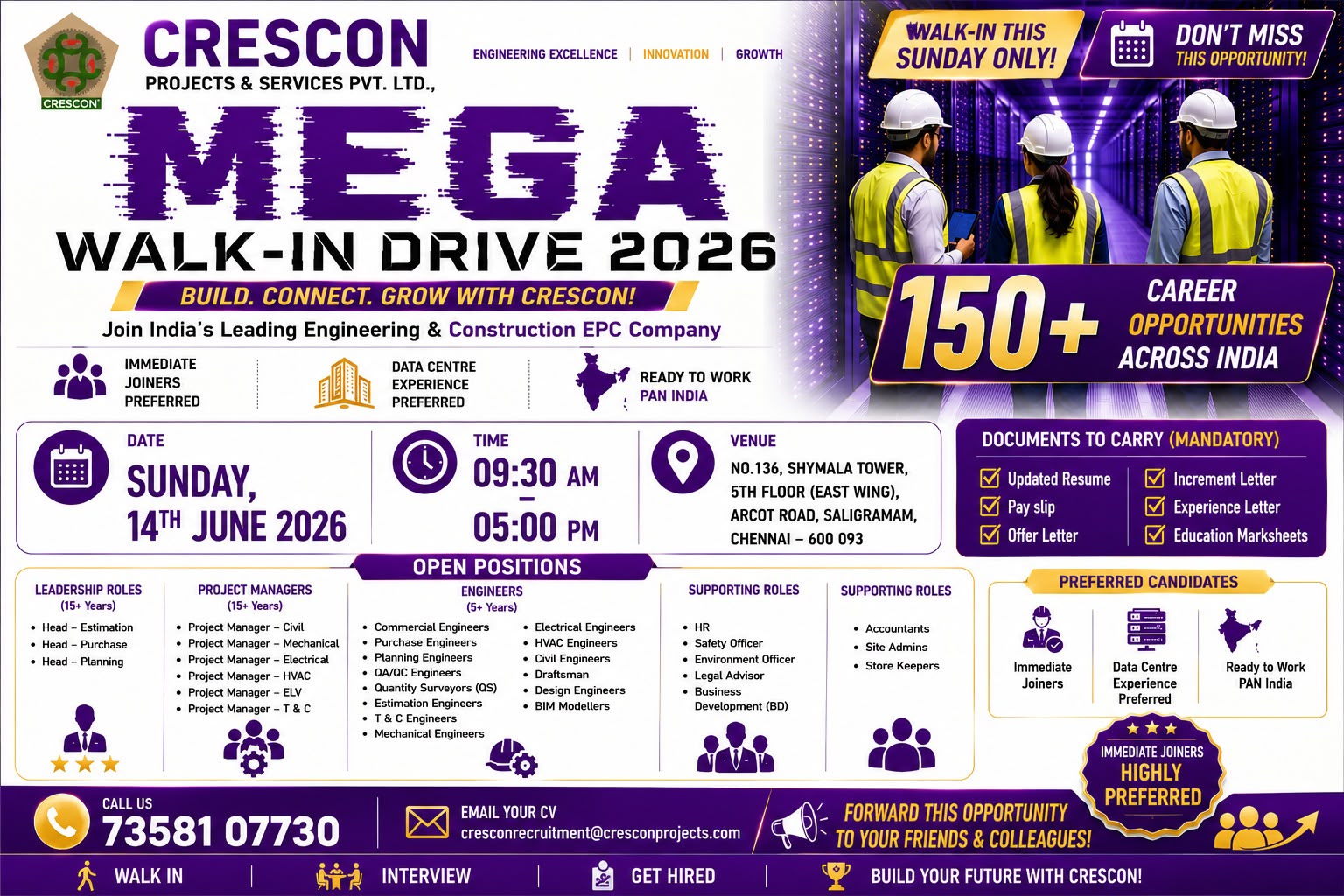 MEGA WALK IN DRIVE 2026